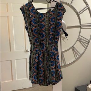 Francesca’s Multi-Print Romper